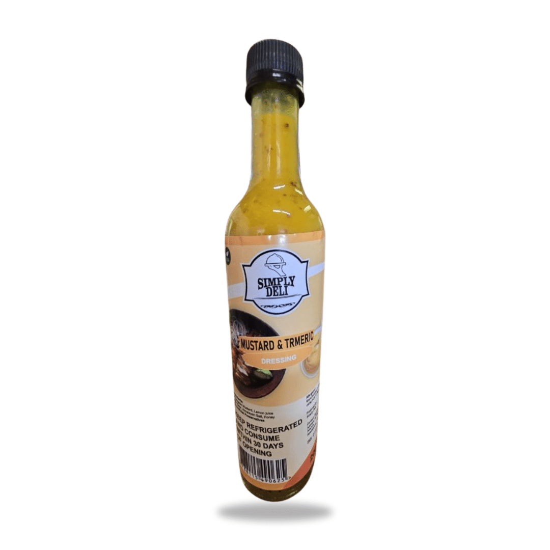 Mustard & Turmeric Salad Dressing